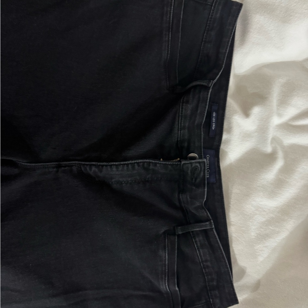 Charter Club Dark Flare & Wide Leg Jeans - Picture 12 of 12
